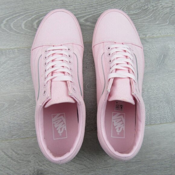Vans Old Skool Pastel Mono Pink Men's Size 11 Sneakers NEW - Picture 9 of 13